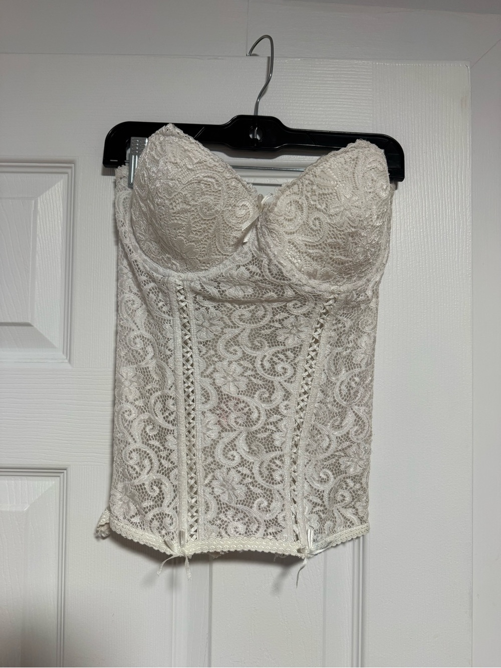 Strapless Lace Bustier Corset